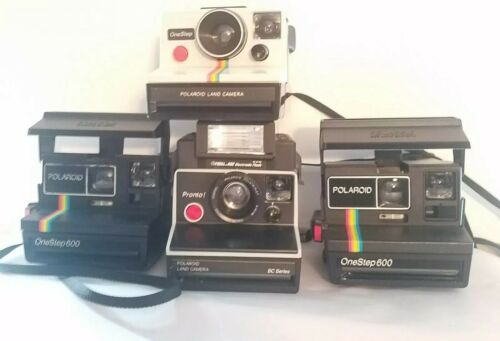 Lot of 4 instant Cameras