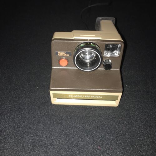 Vintage Polaroid Super Clincher SX-70 Instant Film Land Camera 70s Untested
