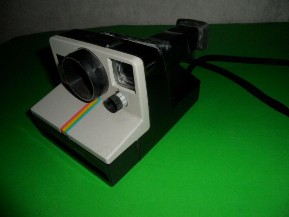Polaroid One Step Camera With Kalimar Flash Attachment K-465