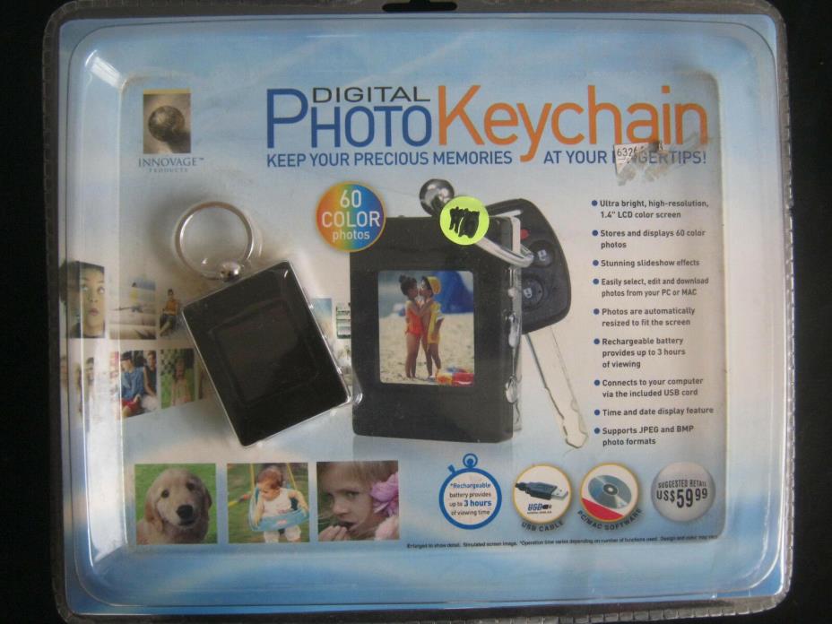 Innovage Products Digital photo Key Chain