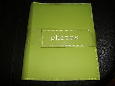 New Green 200 Photo Album Wedding Gift RARE Vintage Romantic Simple