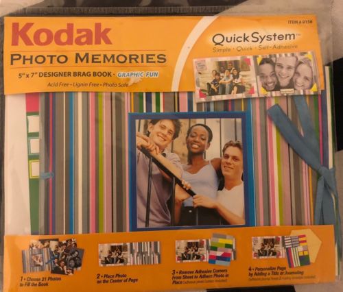 Easy Share KODAK Photo Memories Brag Book 5x7 Designer Brag Book