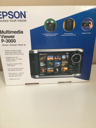 Epson P-3000 Multimedia Storage Viewer