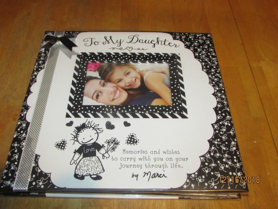 TO MY DAUGHTER PHOTO ALBUM,POP-UP DESIGN,NEW FREE SHIPPING