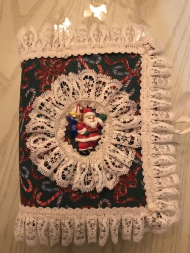 Adorable Handmade Christmas Photo Album/Brag Book-Holds 96 Photos-up to 4x6