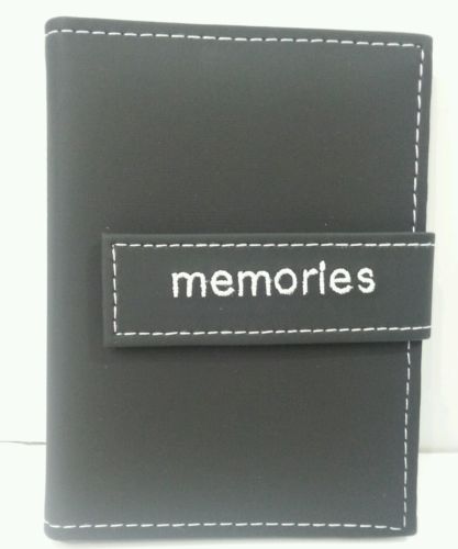 Memories Photo Album Book 36 Holder Black 4 x 6 Free Shipping