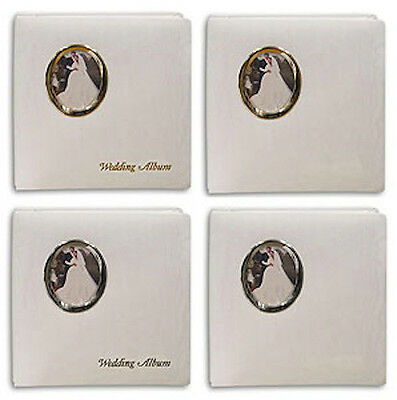 6 Pioneer WF-5781 Oval Framed Wedding Albums Hold 5x7&8x10 Photos -Asst Designs