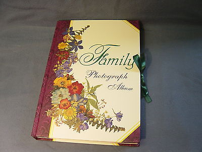 FAMILY PHOTO ALBUM  NICHOLS PUBLISHING GROUP 12 PAGES BOOK BOUND