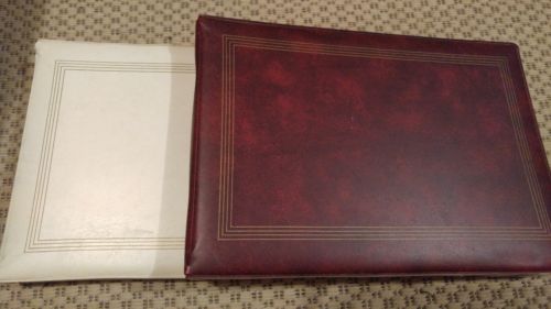 2 Vintage Polaroid Type Hard Plastic Instant Photo Album Hold 2 Sizes Of Photos