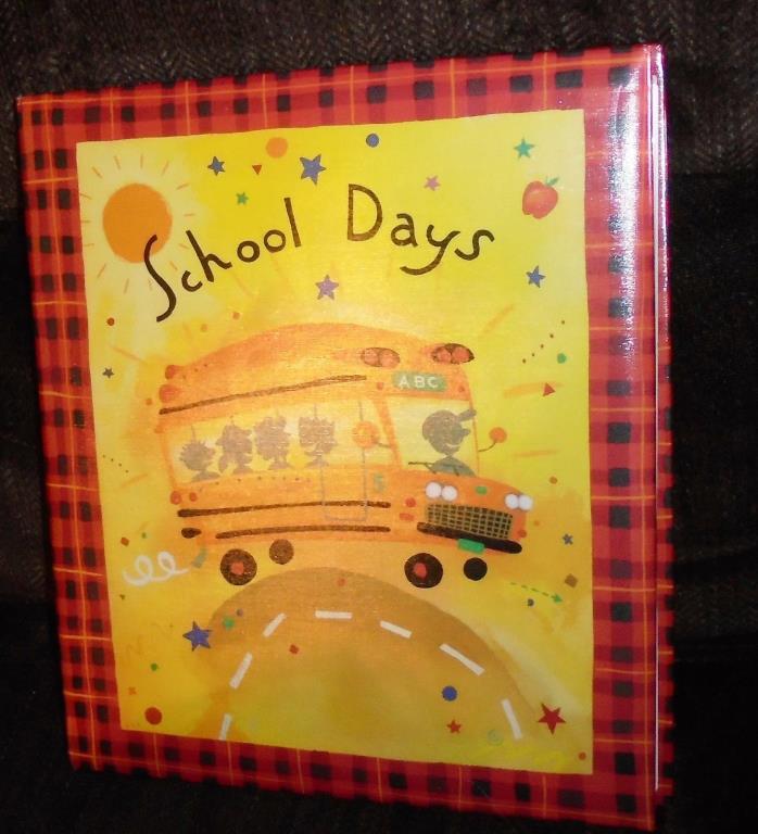 Vintage Photo Album 70’s Hallmark School Days Child Theme Self Adhesive Pages