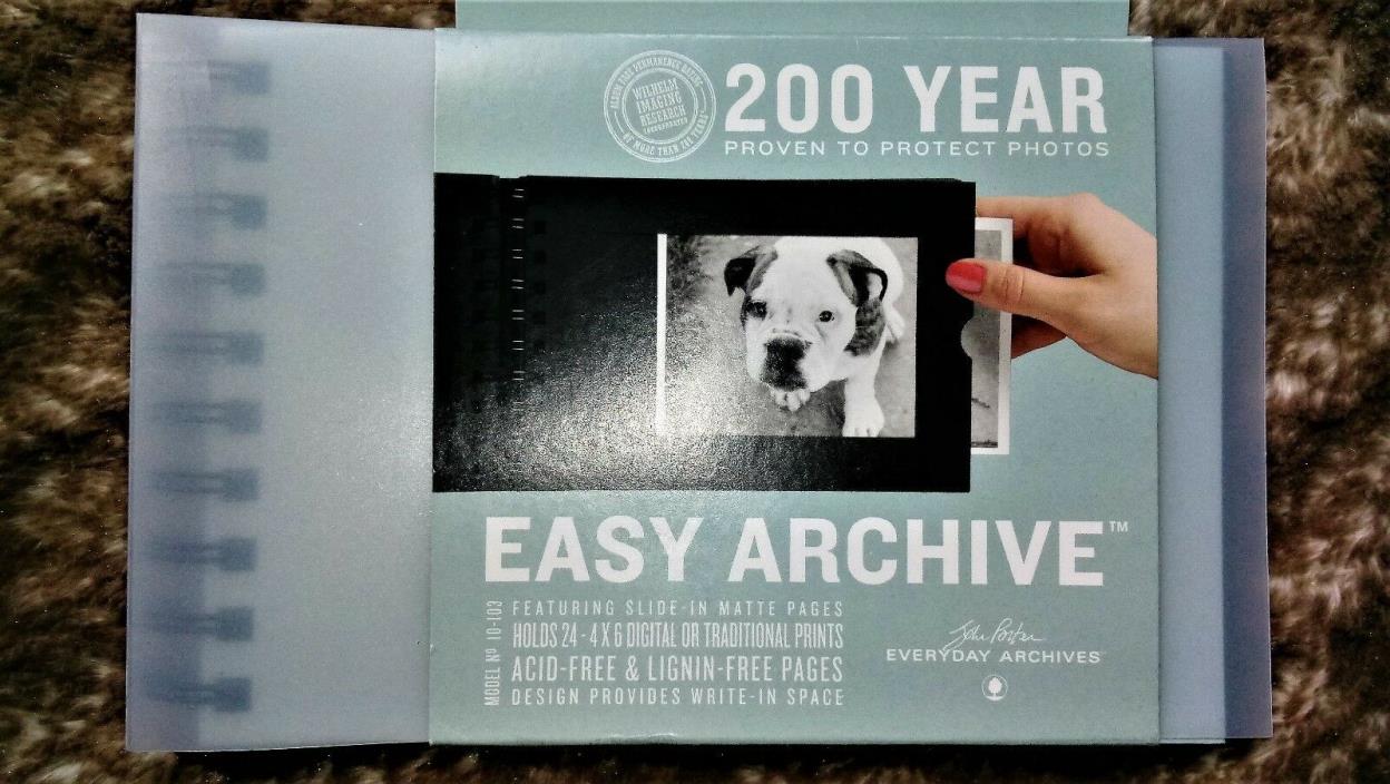 John Porter-Everyday Archives Easy Archive 24 Page Album for 4