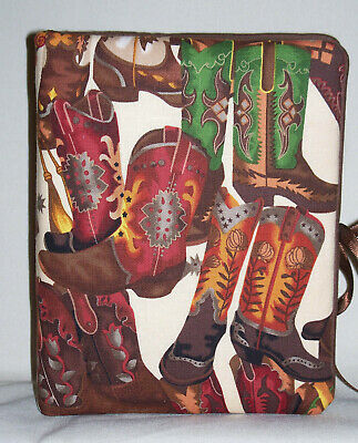 Western Cowboy Boots Handcrafted Photo Album 5 1/2