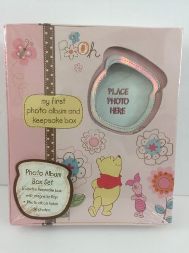 Winnie The Pooh Photo Album Box Set - Sealed In Original Box. D