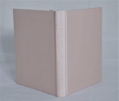 Hard Cover Small Book Bound Pink Fabric Photo Album, holds 24 4x6 Photos
