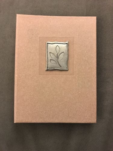 Leaf Branch Metal Emblem Craft Photo Picture Album Book, 4