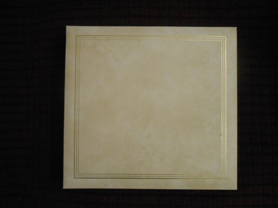 IVORY WHITE PIONEER X-PANDO PHOTO ALBUM RPS-35 HOLDS 96 PHOTOS 3 1/2' BY 5