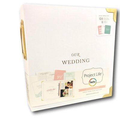 Project Life Becky Higgins Southern Weddings Album Journal Binder Photo Kit