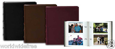 Pioneer CLB-246 Bonded Leather Bi-Directional Photo Album, Holds 200 4x6 Photos