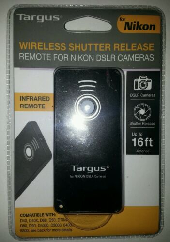 Targus Wireless Shutter Release for Nikon DSLR Black (TG-NI200)