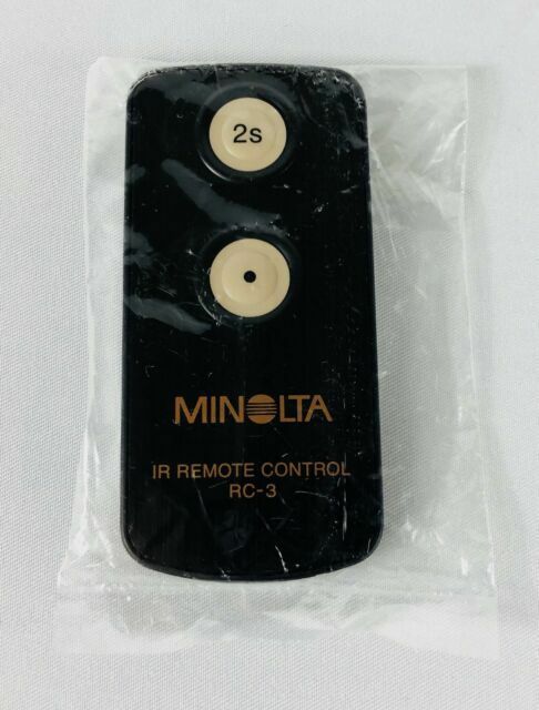 Minolta IR Remote Control RC-3 New
