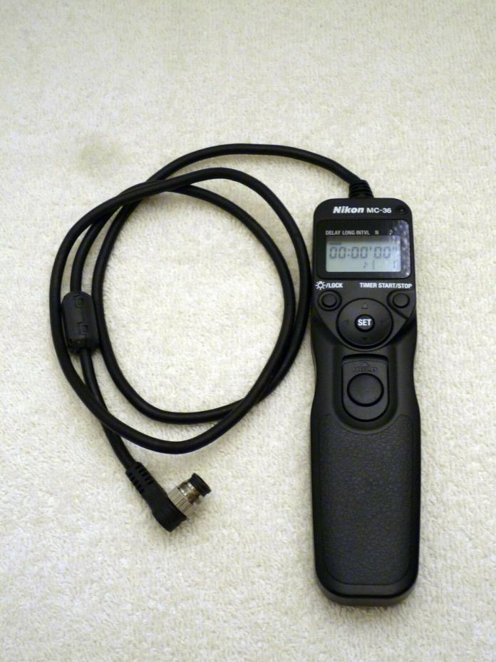 Nikon MC-36 Cable Shutter Release Multi-Function Cord – Made in Japan GUC