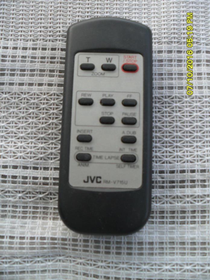 JVC RM-V715U REMOTE CONTROL