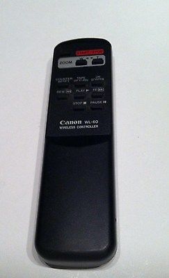 Genuine CANON WL-60 Wireless Camera Remote Control Controller WL60 EXCELLENT