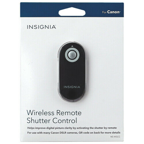 Insignia - Wireless Remote Shutter Control for Canon Model: NS-WSCC-C