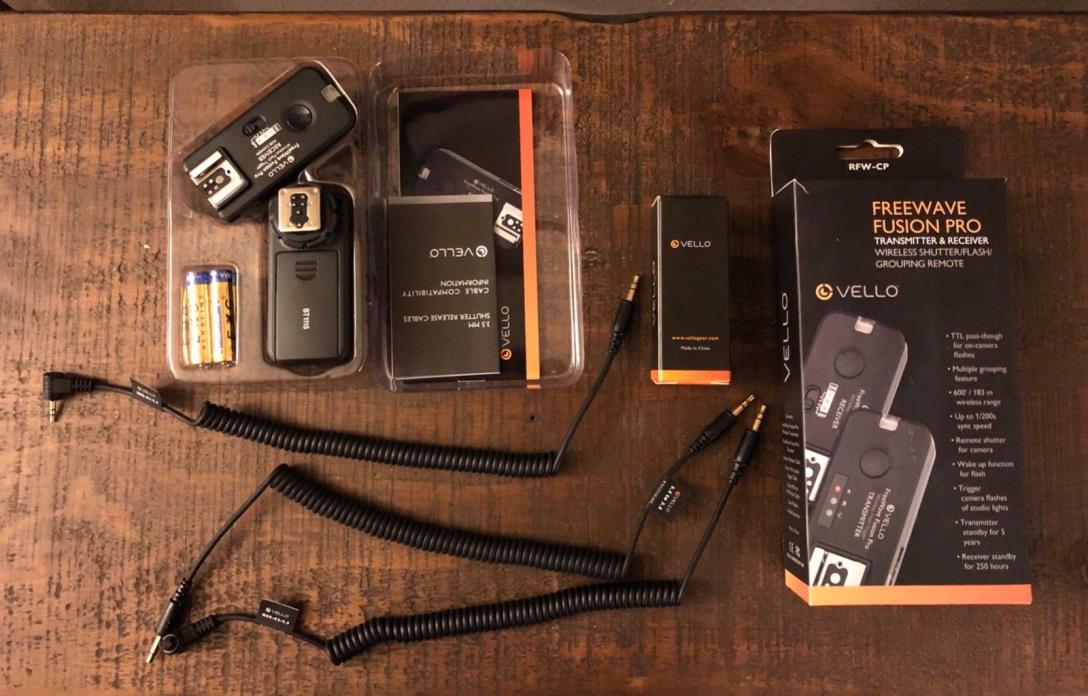 Vello Freewave Fusion Pro Transmitter and Receiver