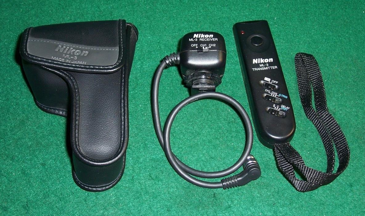 Nikon ML-3 Modulite Remote Control Set w/Receiver, Transmitter