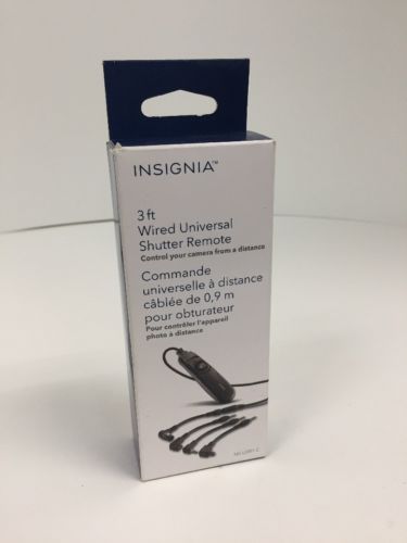 Insignia Wired Universal Shutter Remote Control (NS-USR1-C)