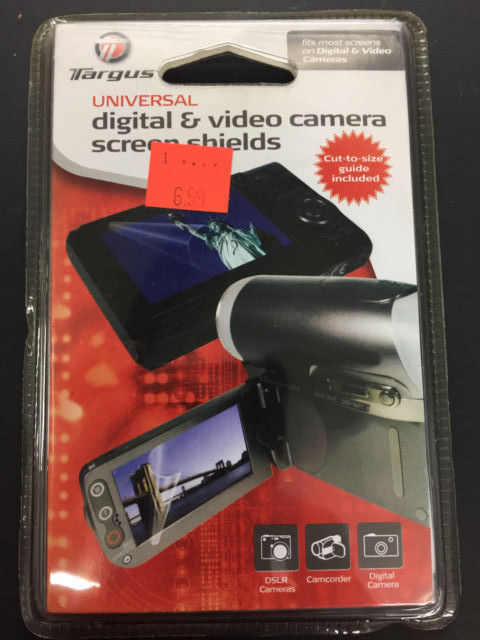 Targus Universal Digital & Video Camera Screen Shield Fits Most Screens