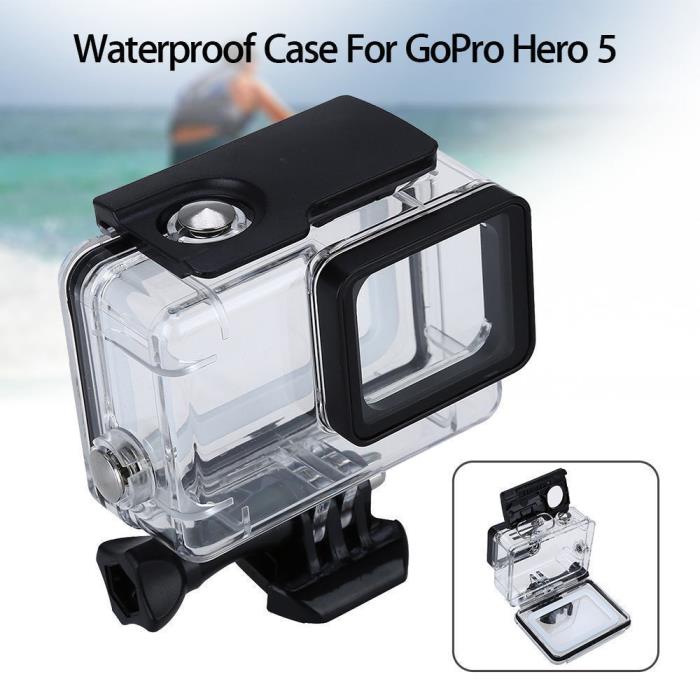 Waterproof Dive Protective Housing Case for GoPro HERO 5 Black -Underwater 45M