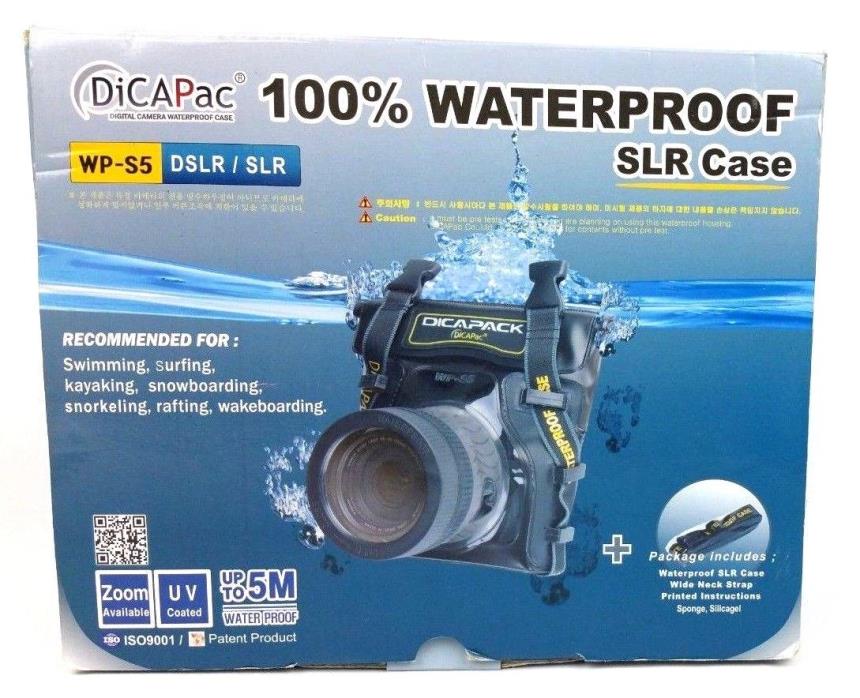 Dicapac WP-S10 SLR PACK  Waterproof Case slr housing fits nikon/canon