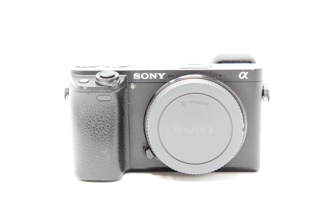 Sony Alpha a6300 24.2MP Digital SLR Camera - Black (Body Only)