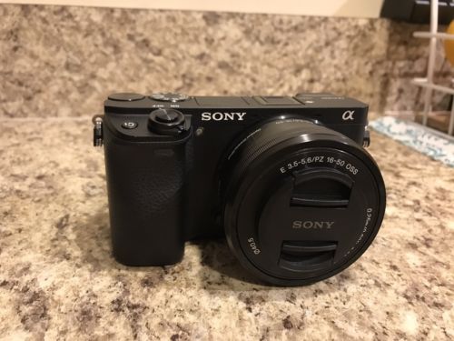 Sony Alpha a6300 24.2MP Digital Mirrorless Camera - Black