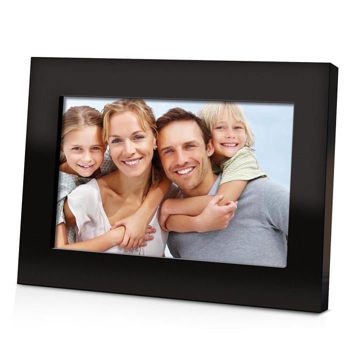 Coby DP700BLK 7-Inch Digital Picture Frame -Black - FREE SHIPPING!
