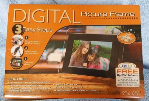 Smartparts SPDPF70E 7Inch Acrylic Digital Picture Frame OptiPix Software