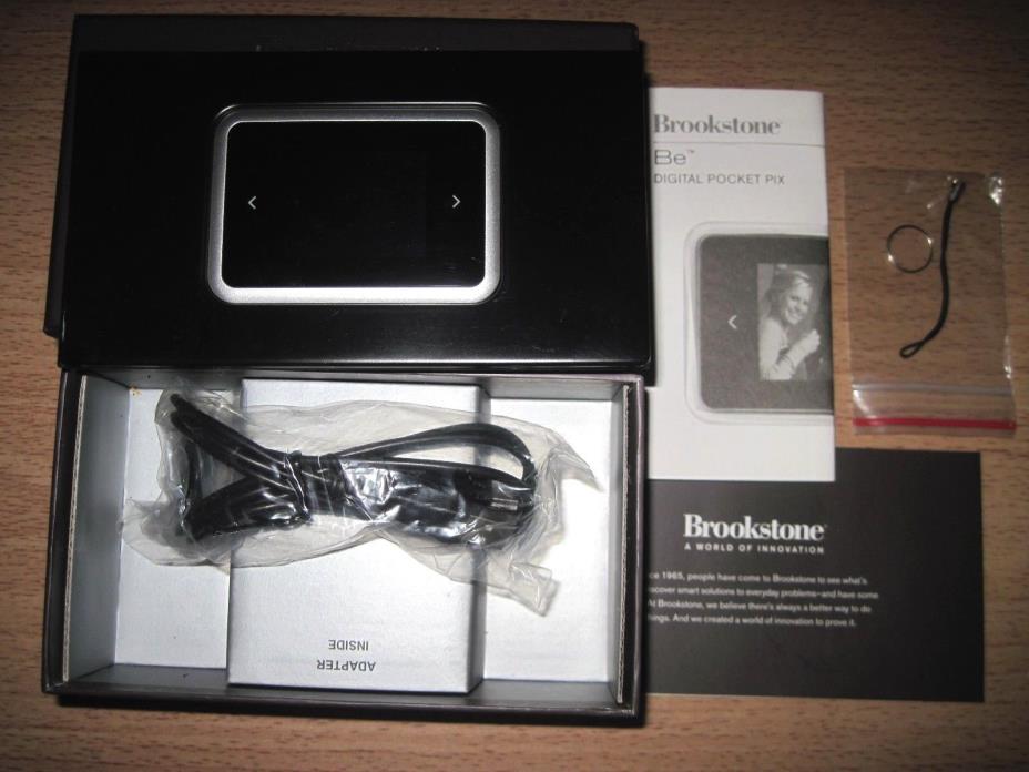 NEW Brookstone Be Digital Pocket Pix 1.8