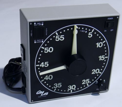 GraLab Model 300 Electro-Mechanical Darkroom Timer - 120V/60/Hz