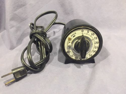 Mark Time 78100 SERIES 60 Second 1 Minute Darkroom Timer 120v M.H.Rhodes