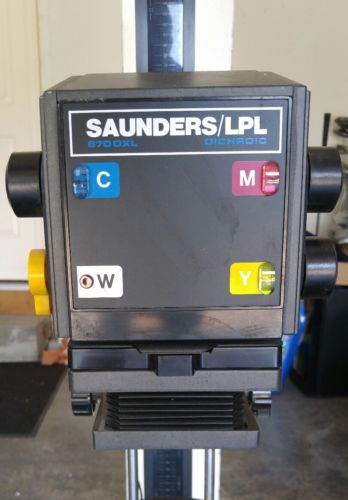 Saunders LPL 670XL 670 XL Darkroom Enlarger Glass Negative carrier and Lens