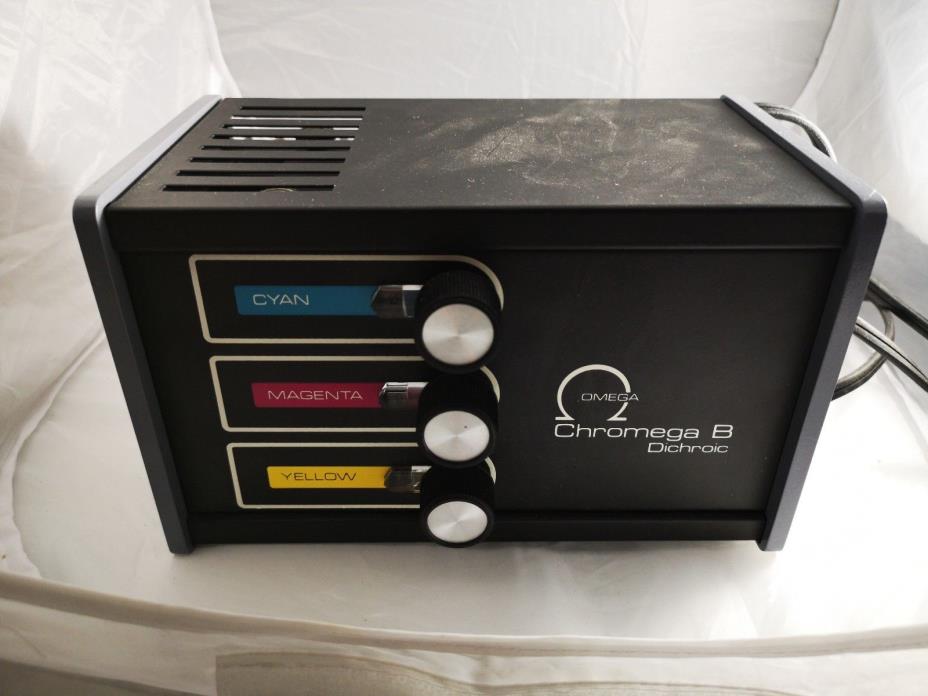 Omega Chromega B Dichroic Color Enlarger Head w/power supply, voltage stabilizer