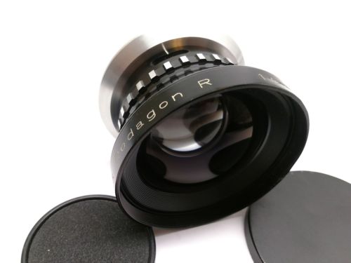 Rare Rodenstock 'R' Rodagon 210mm F5.6 Enlarging Lens w Durst 5x7 mount