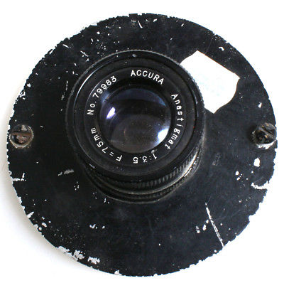 75mm F3.5 Enlarger Lens//Darkroom Accessories//Print Making