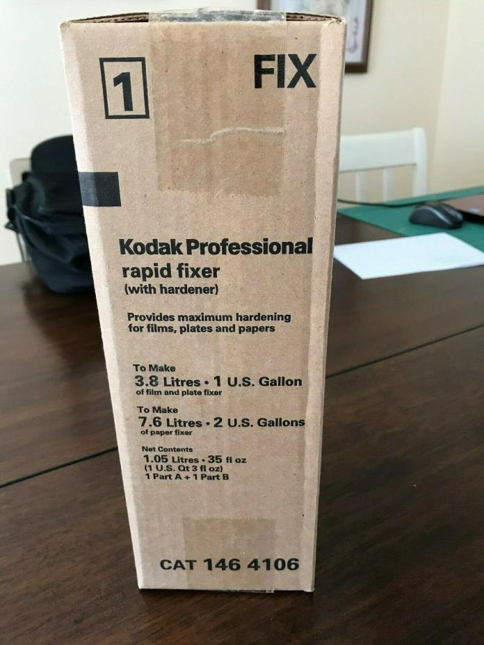 Kodak Rapid Fixer W/ Hardner CAT 146 4106 Camera Projector Developing