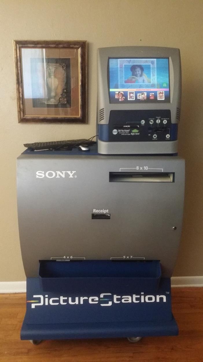 Sony PictureStation Photo Finishing kiosk  -  Digital Photo Printing in Seconds!