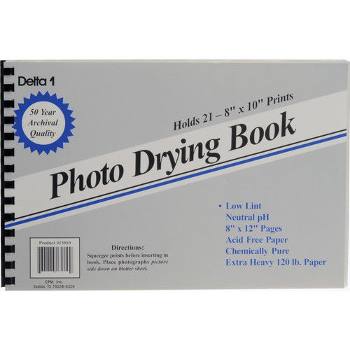 Delta 1 Photo Drying Book (8 x 12