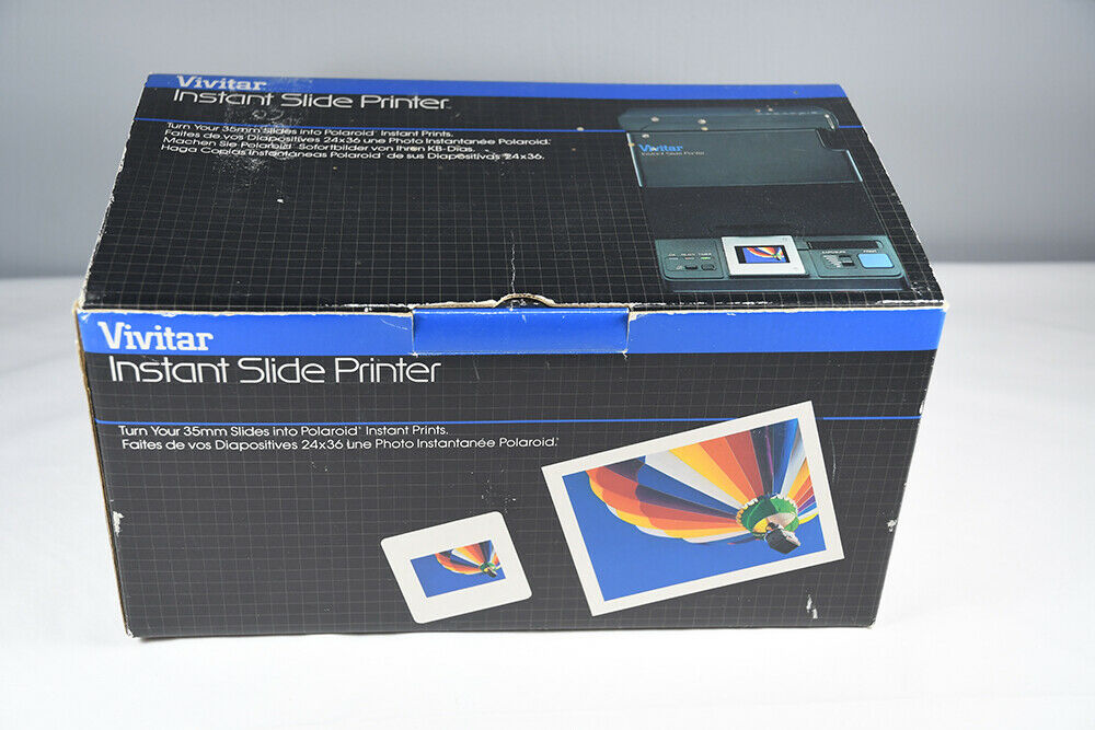Vivitar Instant Slide Printer Model  0020008