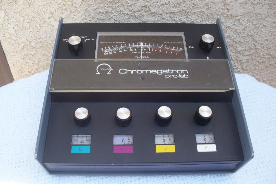Omega Chromegatron Pro-Lab Color Analyzer and Exposure Meter Professional Unit